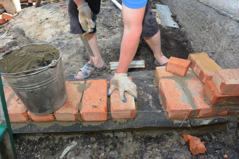 Brick Foundation Installation